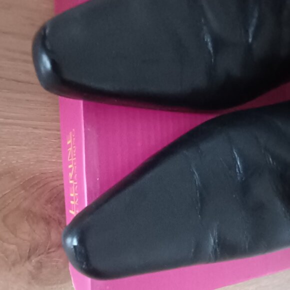Clark's leather upper ankle boots black - Picture 4 of 9